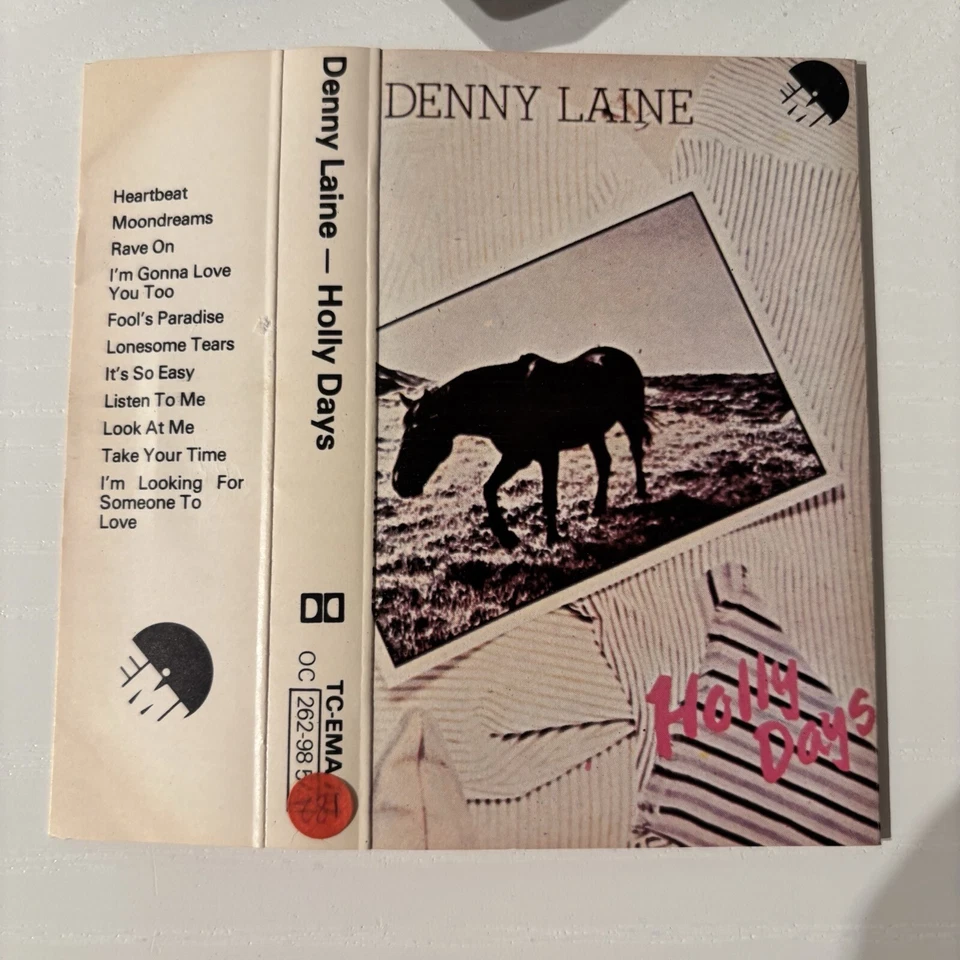 DENNY LAINE - HOLLY DAYS (VERY RARE UK CASSETTE TAPE) - Image 4 of 4
