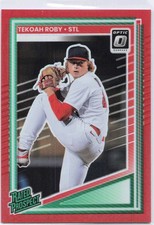 Tekoah Roby 2025 Donruss #196 Optic Red #/99