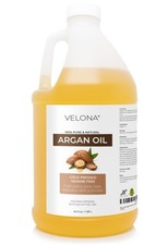 Argan Oil 64 Fl Oz Cold Pressed Unrefined with Pump - 100 Pure for Skin Hair