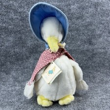 Vintage EDEN Beatrix Potter Jemima Puddle Duck Plush 14 1982 NICE