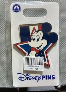 フィギュア ミッキー ミニー フィギュア アメリカ国旗