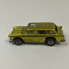 1969 Hot Wheels Redline Yellow Antifreeze Lime Green Classic Nomad Light Int