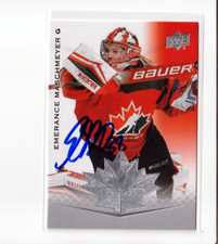 EMERANCE MASCHMEYER autographed SIGNED '21 Upper Deck TEAM CANADA women card #61