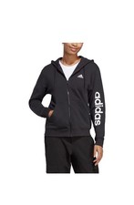 Adidas Women's Essentials Linear Full-Zip French Terry Hoodie GL0791 XL