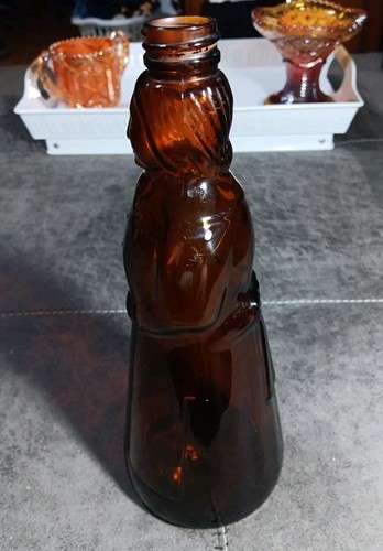 VINTAGE Mrs. Butterworth Syrup Glass Bottle 10” (No Cap) Classic Jar America - Picture 3 of 14