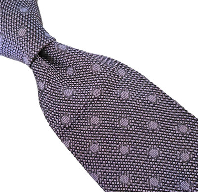NWT TOM FORD Lavender Polka Dot  Woven Silk Tie Italy $280