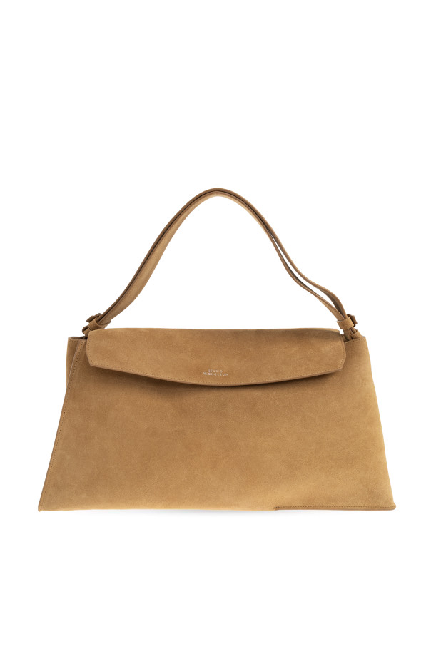 Studio Nicholson - Women - Suede shoulder bag Shiboru - Beige 235090₽