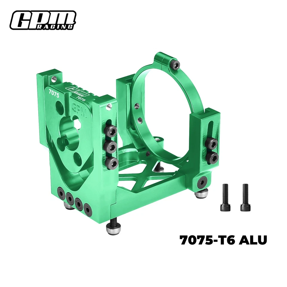 Base de motor de gran tamaño de aleación GPM 7075-T6 para TRAXXAS 1/6 Funco Pro Sand Car 8S XRT Foto 4 de 4