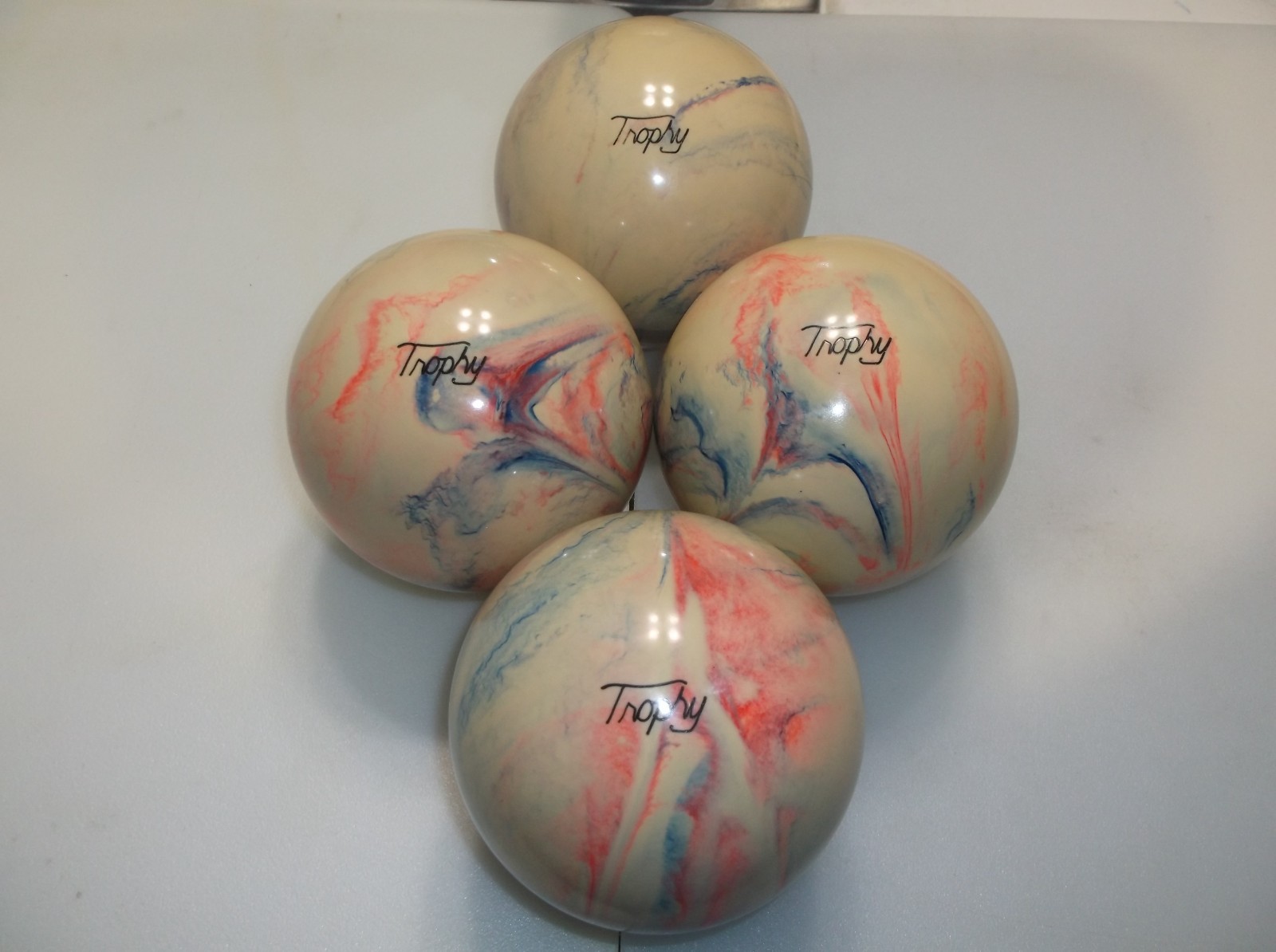 Candlepin Balls/Trophy's/Brand-New/2lbs 5.30oz/100% Rubber/O