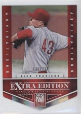 2012 Elite Extra Edition Aspirations Die-Cut 136/200 Nick Travieso #11 1w0