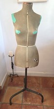 Singer sewing Mannequin Vintage 1940s tailors Dress Makers dummy Green Original
