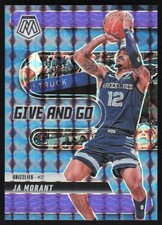 2024-25 PANINI MOSAIC GIVE AND GO PURPLE JA MORANT 108/175 MEMPHIS GRIZZLIES #3