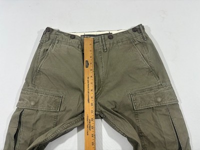 RRL Military Field Cloth Pants Green Mens Ralph Lauren General