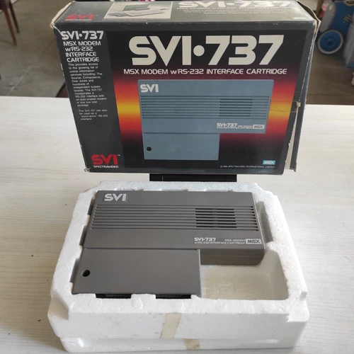 Msx Modem Svi-737  W/RS-232 Interface Cartridge Spectravideo 