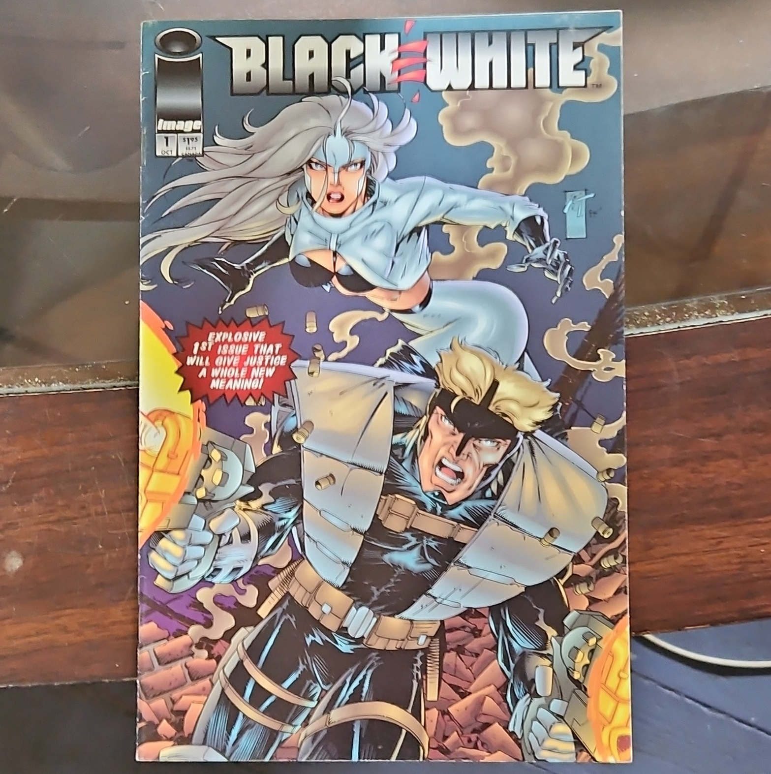 Black & White #3 (Image Comics, 1995) Scott Williams (Artist/Writer & Cover)