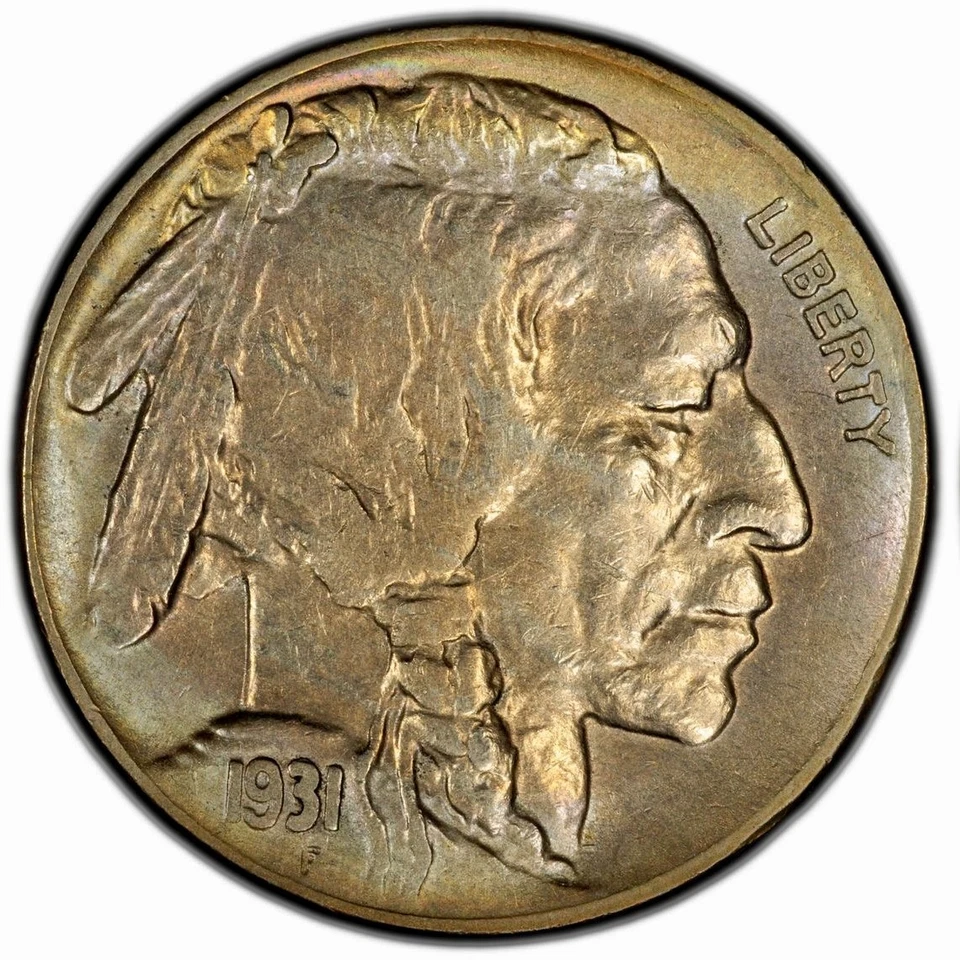 1931-S BUFFALO NICKEL 5C PCGS AU DETAIL DDR FS-801 TONED TRUEVIEW (N88) - Image 2 of 4