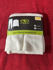 Athletic Works Youth Performance Thermal Underwear Set-Black-Large 10-12 -NEW