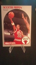 NBA Hoops 1990-91 Scottie Pippen #69 Chicago Bulls Basketball Card