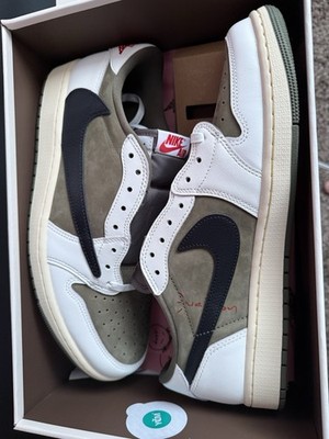 Jordan Travis Scott Air Jordan 1 Low OG SP Reverse Olive DM7866-200