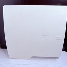 Sony PlayStation 3 Slim Bianco 320gb Modello Ps3 White CECH-3004B Originale PAL