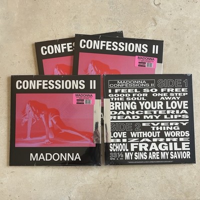 Madonna Confessions II TikTok Vinyl LP Blue Limited Edition FACTORY SEALED