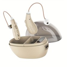 Hearing Aid, Rechargeable Personal Sound Amplifier, Discreet In-Ear Design