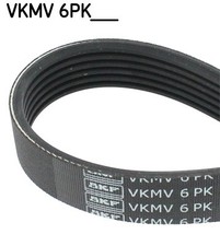 SKF Multi-V Drive Belt for Porsche 718 Cayman S 2.5 Litre April 2016 to Present