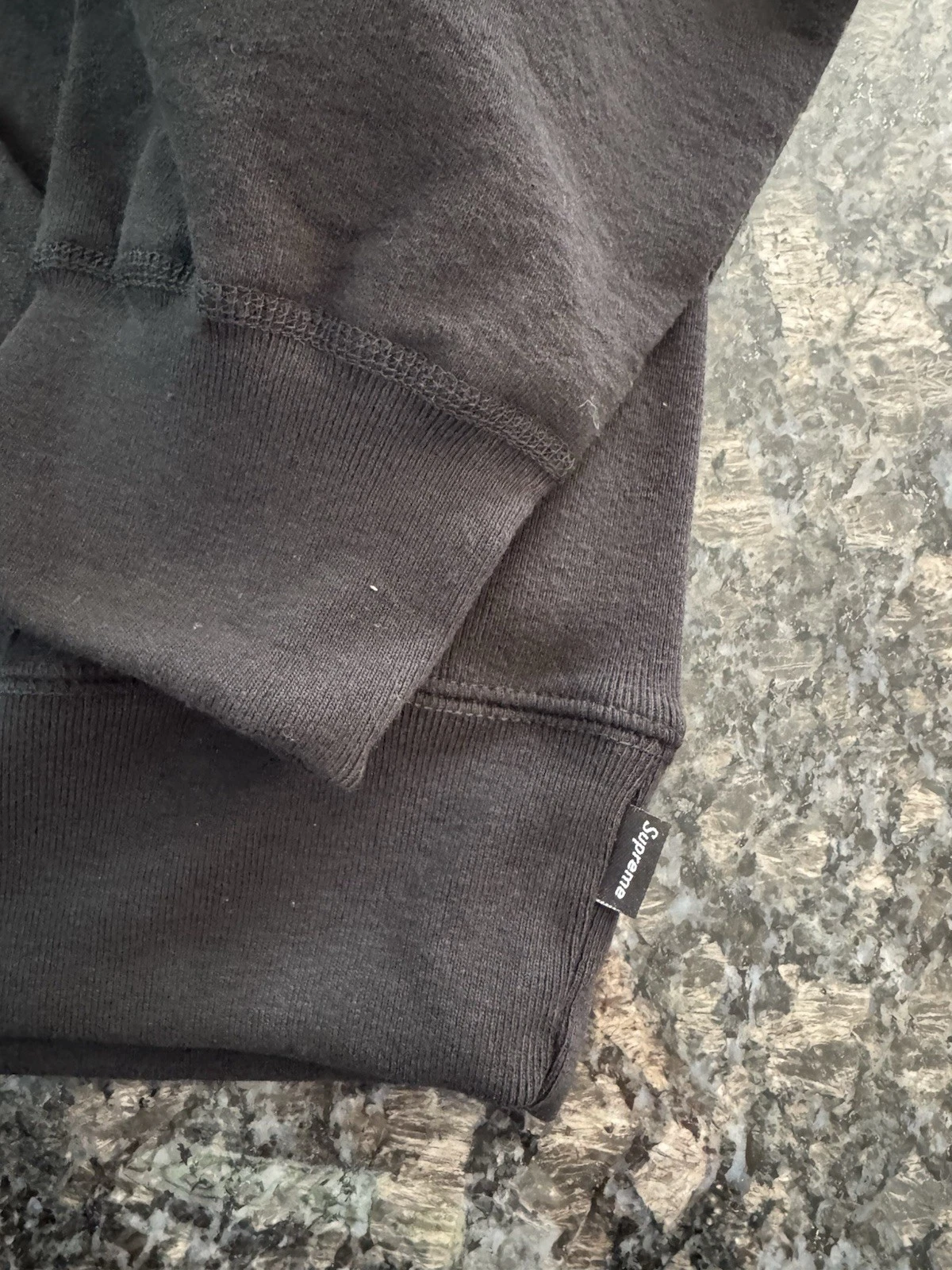 Felpa con cappuccio Supreme Box logo (FW24) NERA taglia L e XXL