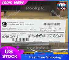 New Factory Sealed Allen-Bradley AB 5069-OW16 Compact 5000 Relay Output Module