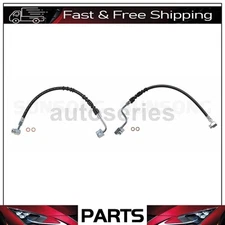Brake Hydraulic Hose Front Left Front Right For 2000-2000 Ford F-150 2pcs