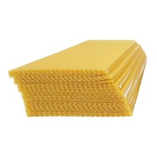 30 PCS Pure Beeswax Hive Frames Beehive Bee Frames Waxed Foundation PreWaxed