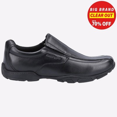 Hush Puppies Elijah Jungen Senior Smart MEMORY FOAM Schulschuh schwarz