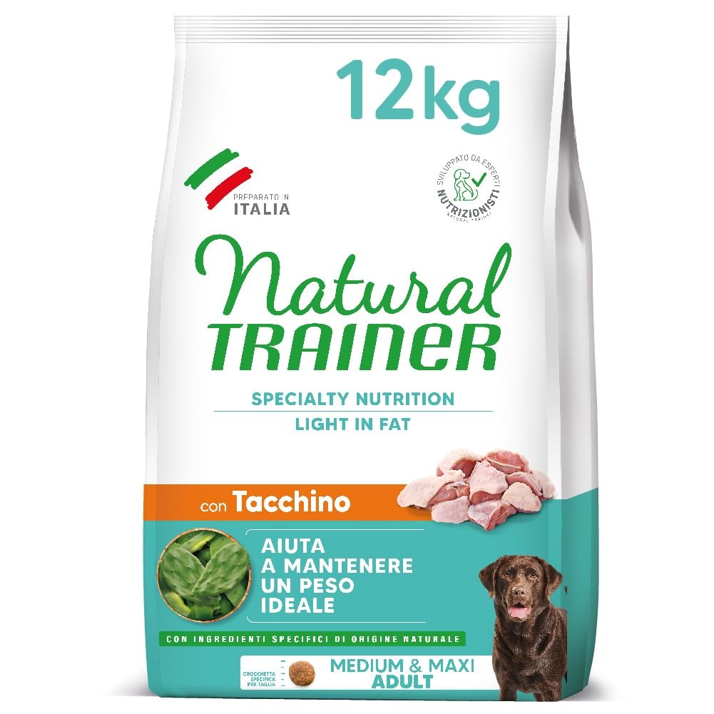 Natural Trainer Ideal Weight Adult Medium&Maxi - Alimento Light