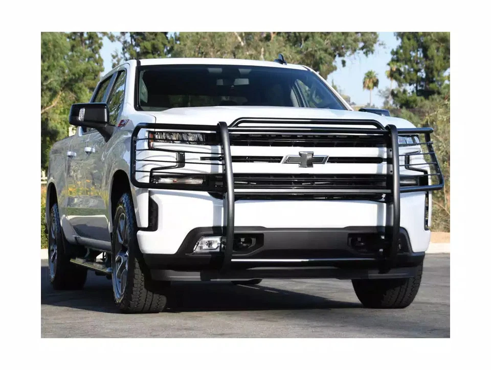 Westin Sportsman Black Grille Guard Black Double Hood Bar 40-0335 Foto 4 de 4