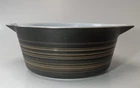 Pyrex Terra 475 Tan on Brown Casserole 1964-1965 Made in USA 2.5qt