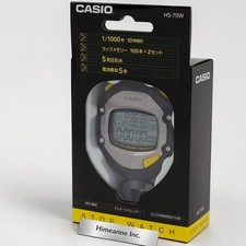 CASIO HS-70W-1JH Digital Stopwatch 50m Water ...