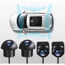 360 Panoramic Camera Car Bird View System 4-Camera For Android Radio Player