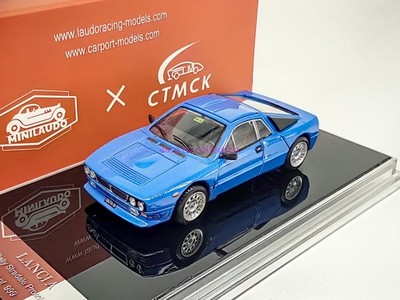 1/64 Lancia 037 Rally Stradale 1982 Diecast Model Blue Limited Edition