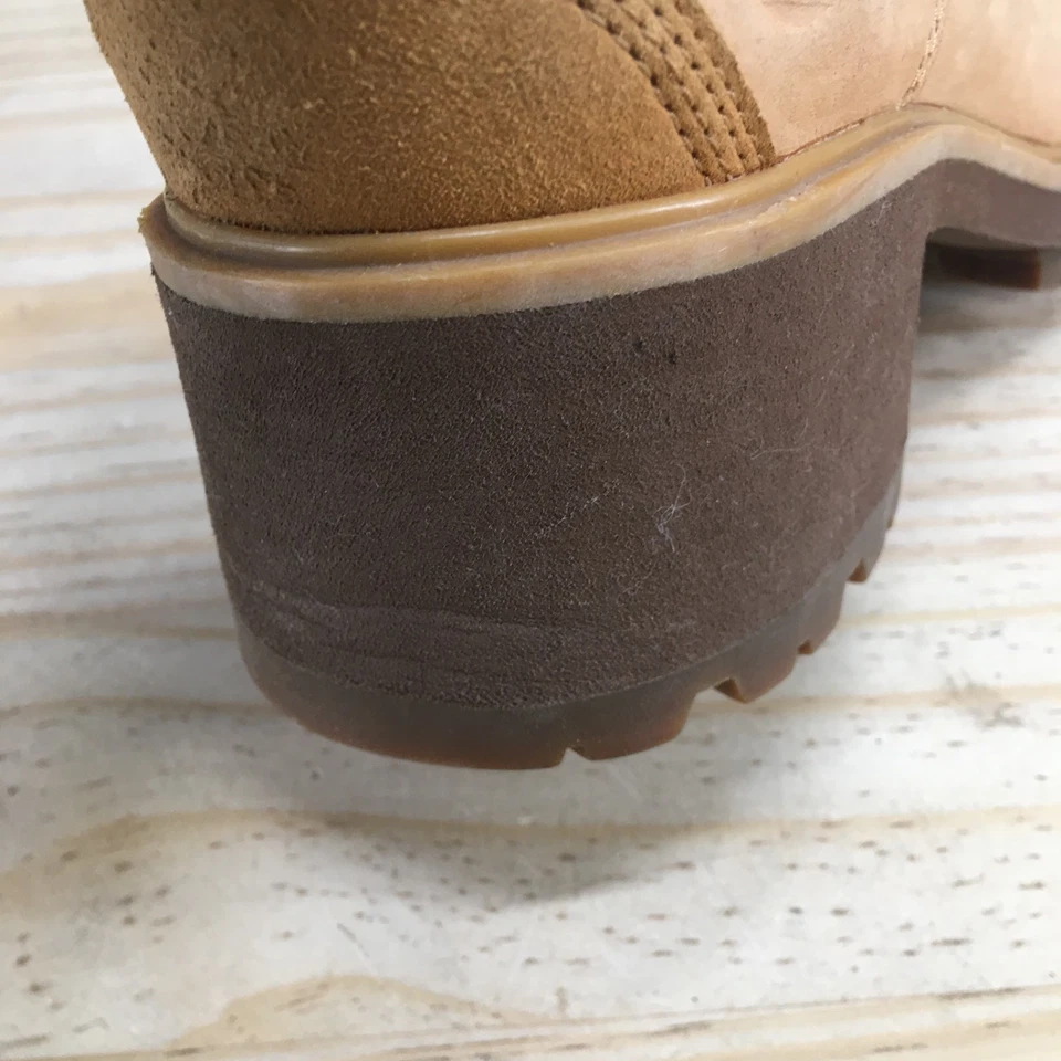 Timberland Botas Mujer 8 Kori Park 6 Pulgadas Trabajo Marrón Con Cordones Tobillo Top A2D16 Foto 4 de 4