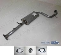 Klarius Auspuff Mitteltopf + Anbauteile für Volvo S40 I V40 Kombi 1.8 I