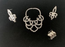 Barbie Puppe Schmuckset.., Accessoires Kette, Ohrringe, Armband