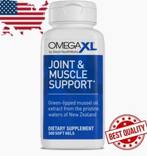 Omega XL 300 Capsules Green Lipped Mussel Joint  Muscle Relief Supplement, USA