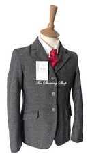 KINDER MEARS UNISEX GRAU TWEED SHOW JACKE GR 26