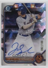 2022 Bowman Chrome Prospect Atomic Refractor /100 JT Schwartz #CPA-JS Auto 1j91