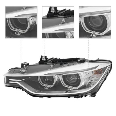 HID-Scheinwerfer links mit LED-Tagfahrlicht für 2011-2015 BMW 3er F30 F31