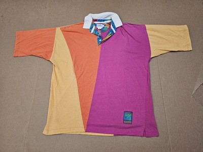 Vintage Chaps Ralph Lauren Shirt Adult XL Multi Color Stripped 90s Men s