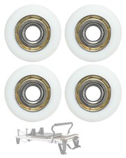 4 PCS Roller Wheels Replacement Compatible With Aero Pilates Reformer