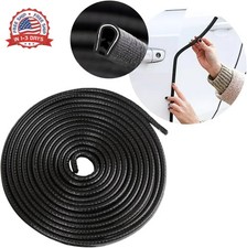 XINLIYA Universal Car Door Edge Guards, 16Ft Rubber Seal Protector U Shape Trim