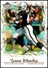 2001 Pacific Canvas Impressions #101 Tyrone Wheatley - FREE SHIPPING!