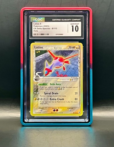 Latias δ graded CGC 10 for sale on eBay